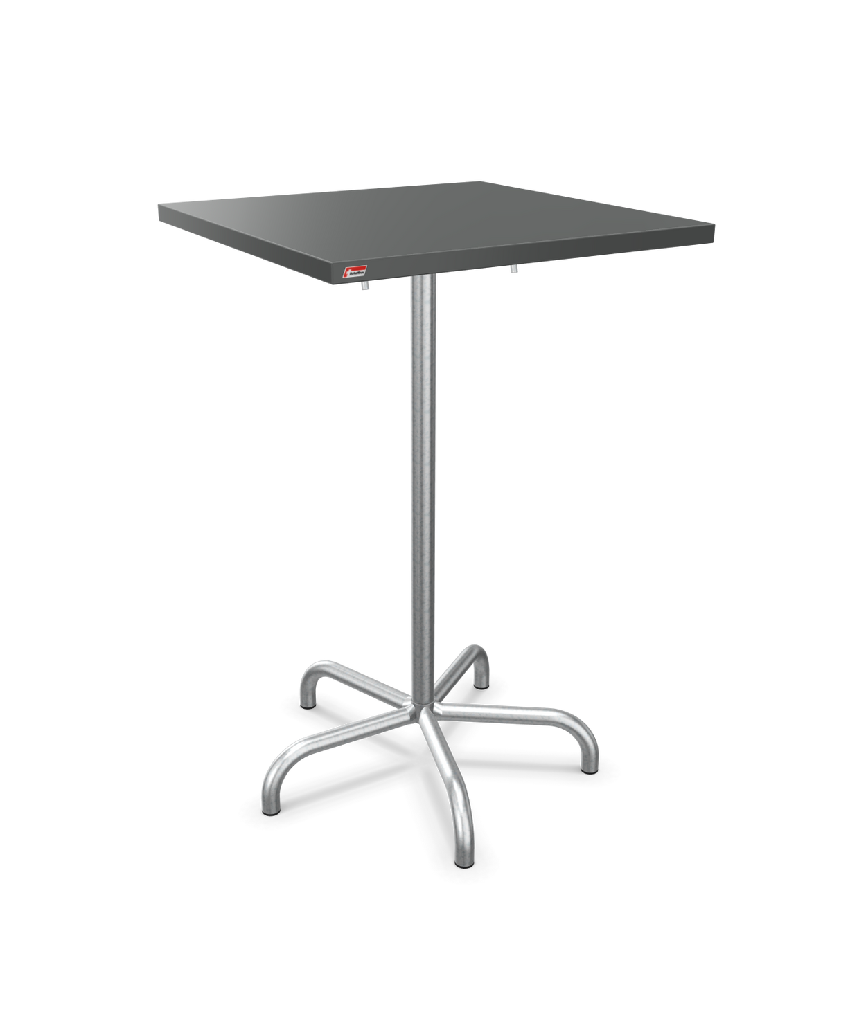 Schaffner Säntis Folding high table 70x70cm h:110cm