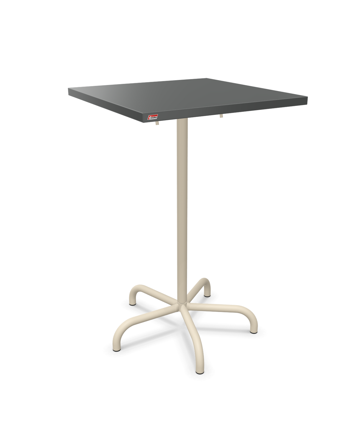Schaffner Säntis Folding high table 70x70cm h:110cm