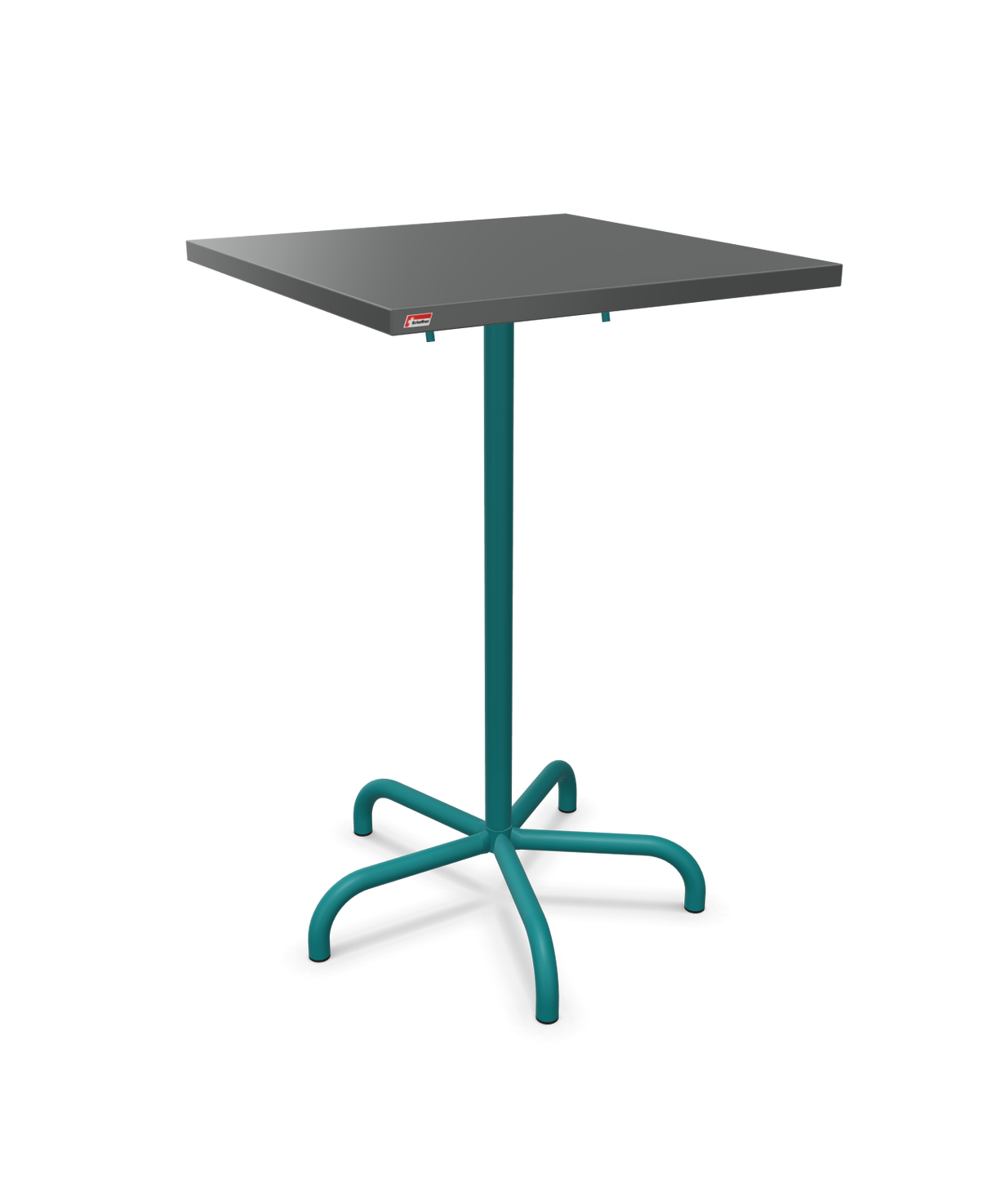 Schaffner Säntis Folding high table 70x70cm h:110cm