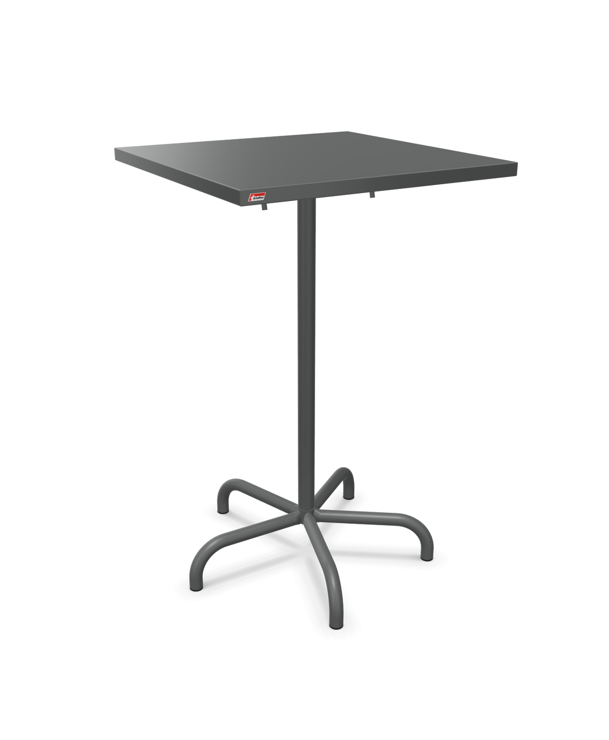 Schaffner Säntis Folding high table 70x70cm h:110cm