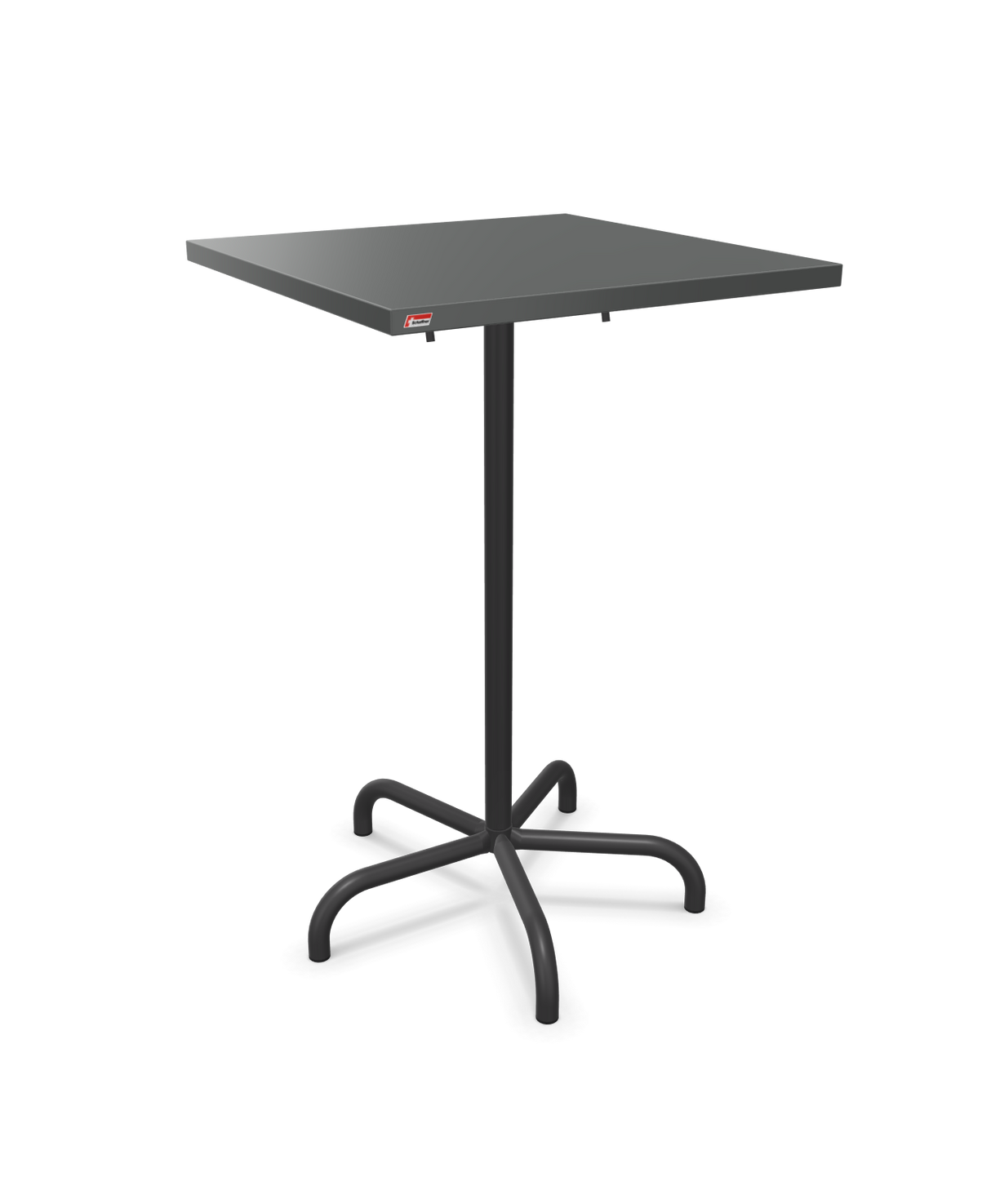 Schaffner Säntis Folding high table 70x70cm h:110cm