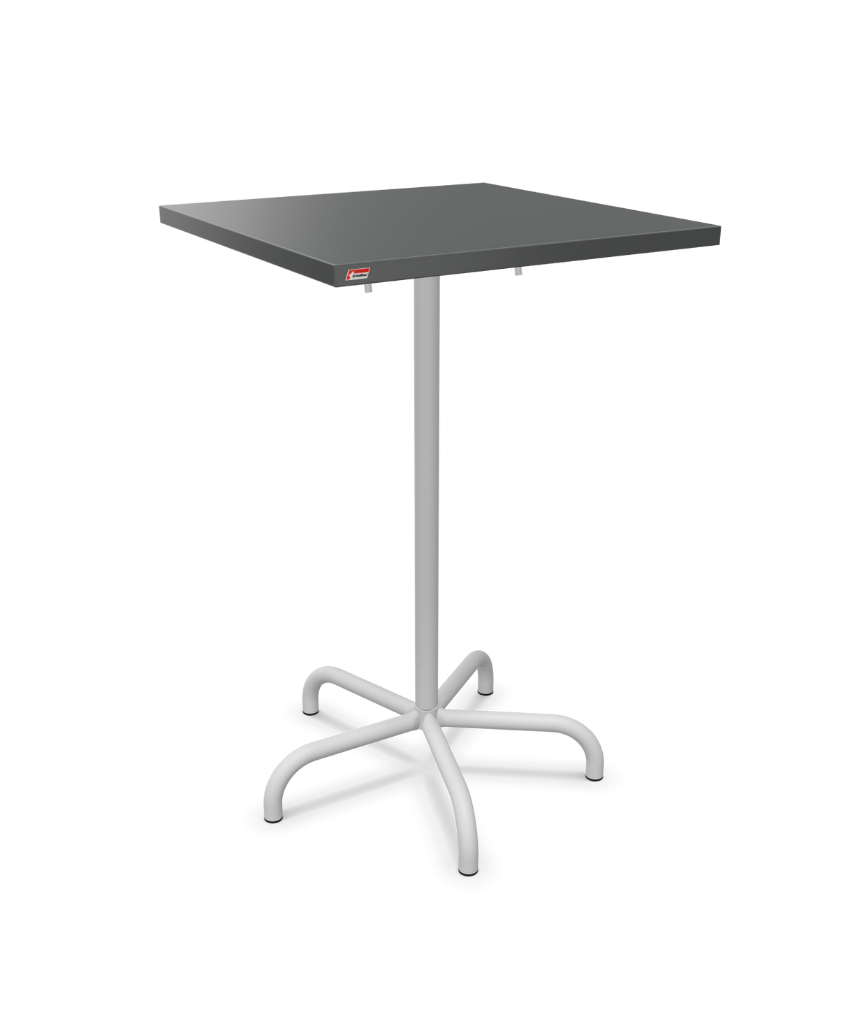 Schaffner Säntis Folding high table 70x70cm h:110cm