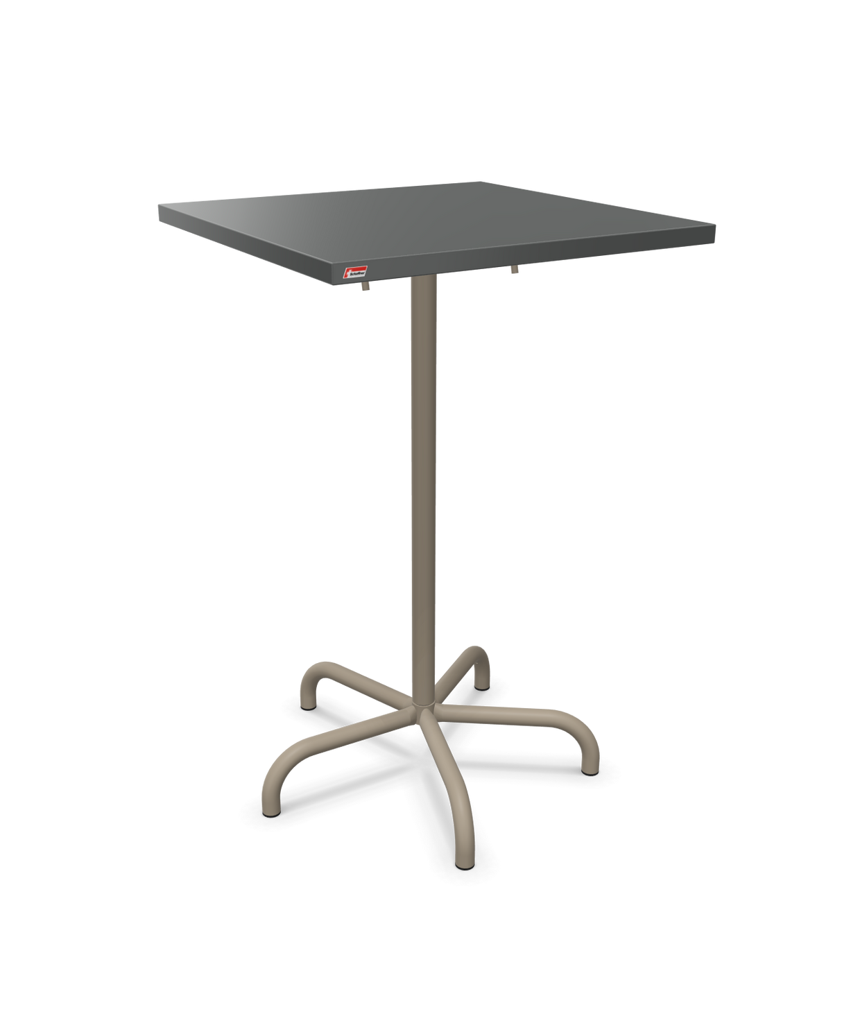 Schaffner Säntis Folding high table 70x70cm h:110cm