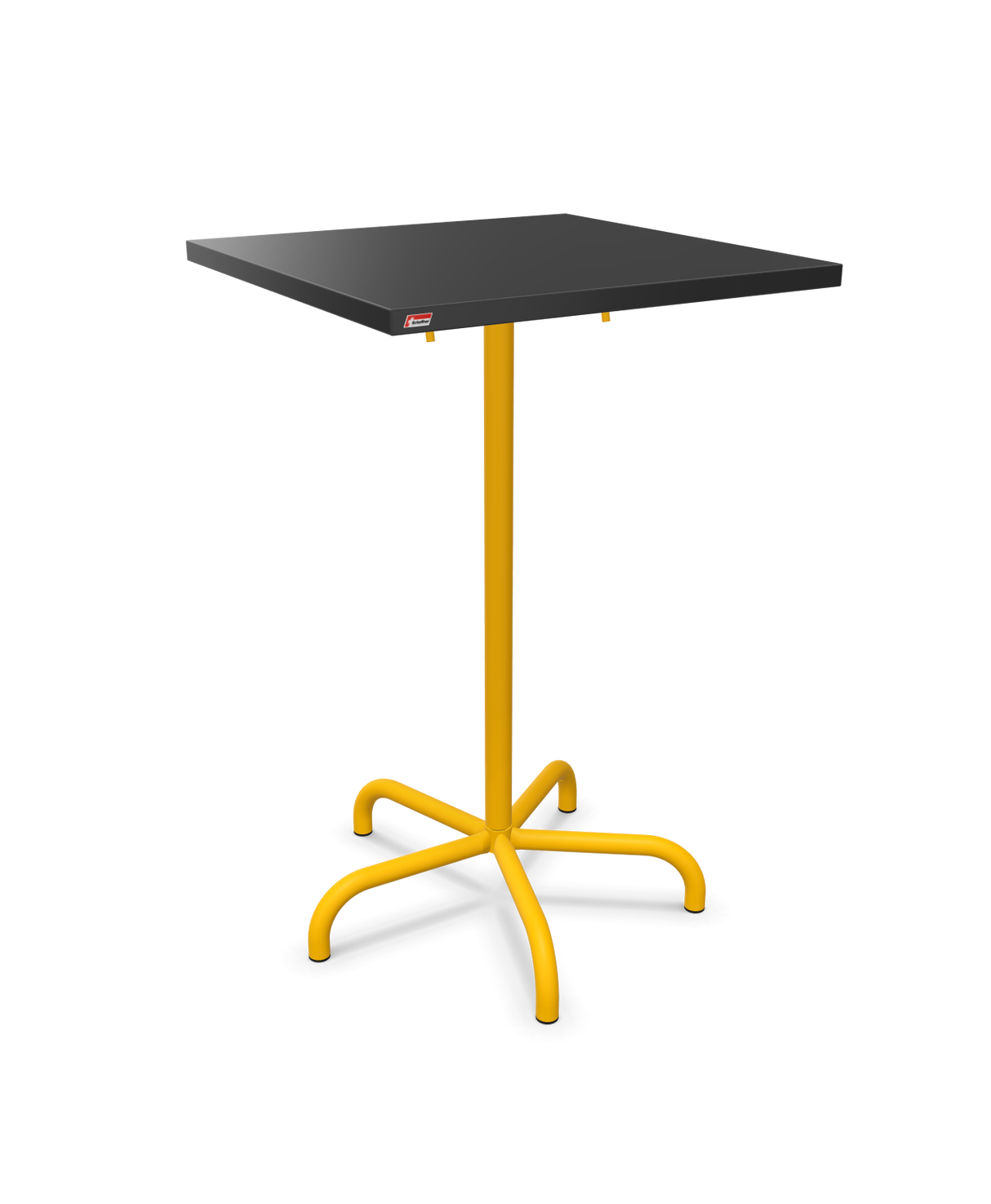 Schaffner Säntis Folding high table 70x70cm h:110cm