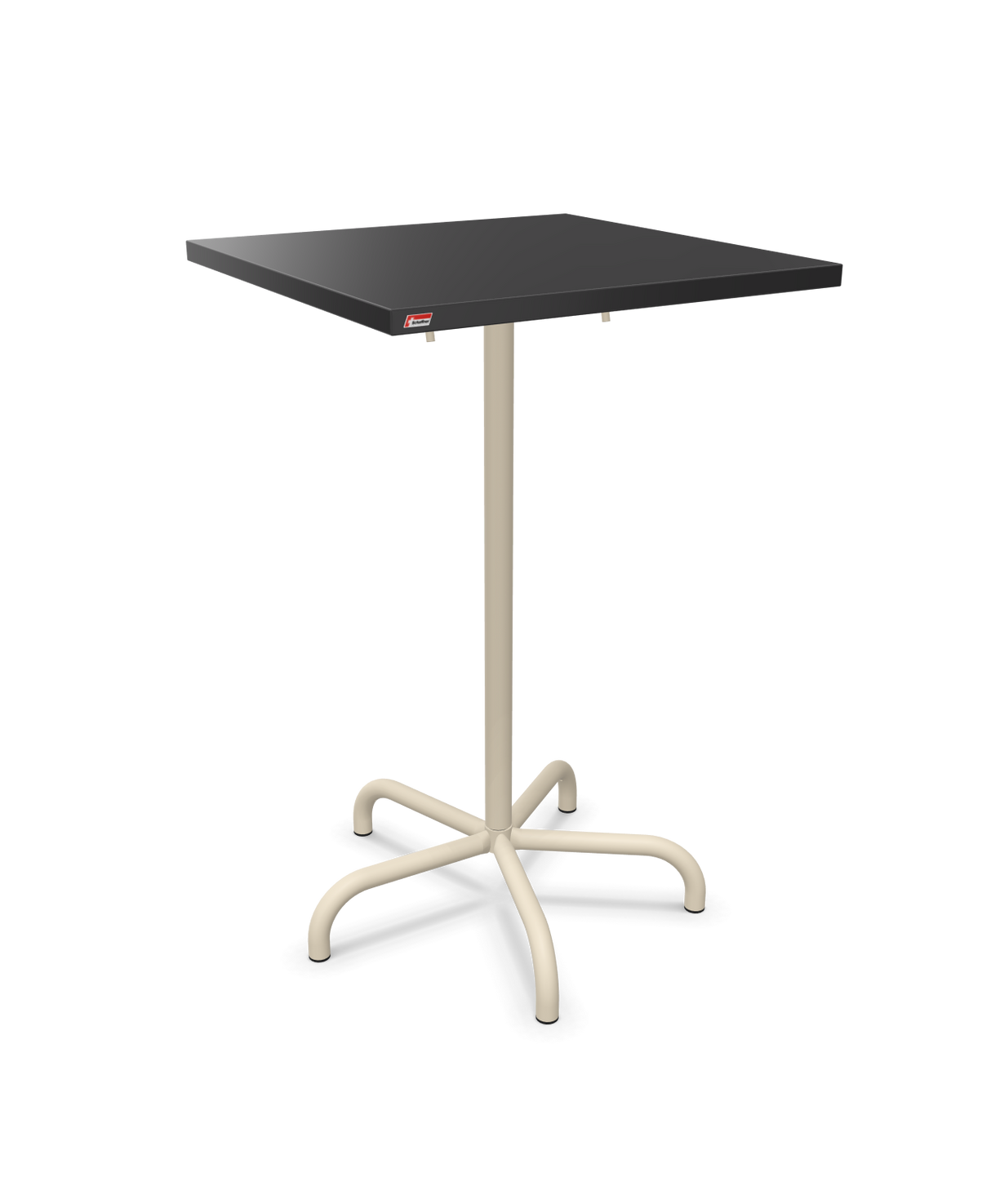 Schaffner Säntis Folding high table 70x70cm h:110cm