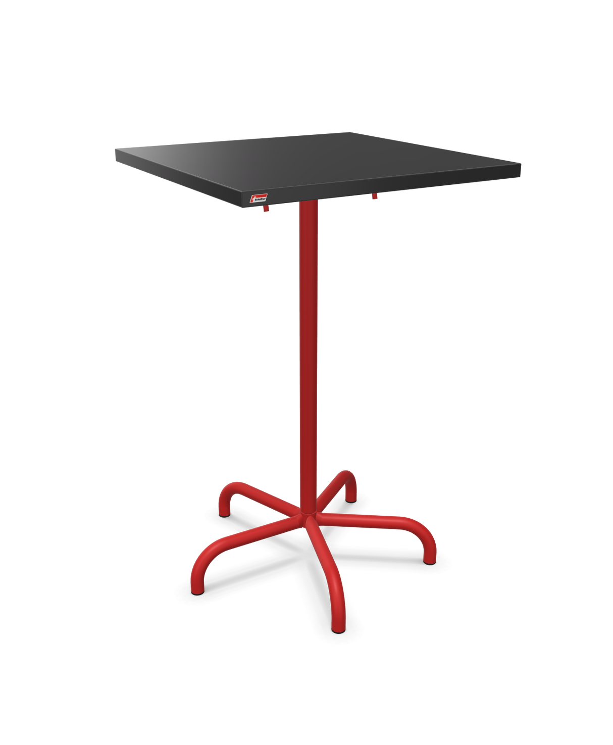 Schaffner Säntis Folding high table 70x70cm h:110cm