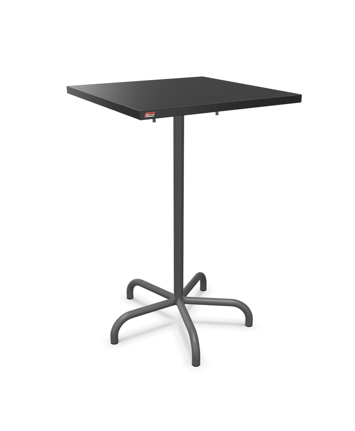 Schaffner Säntis Folding high table 70x70cm h:110cm