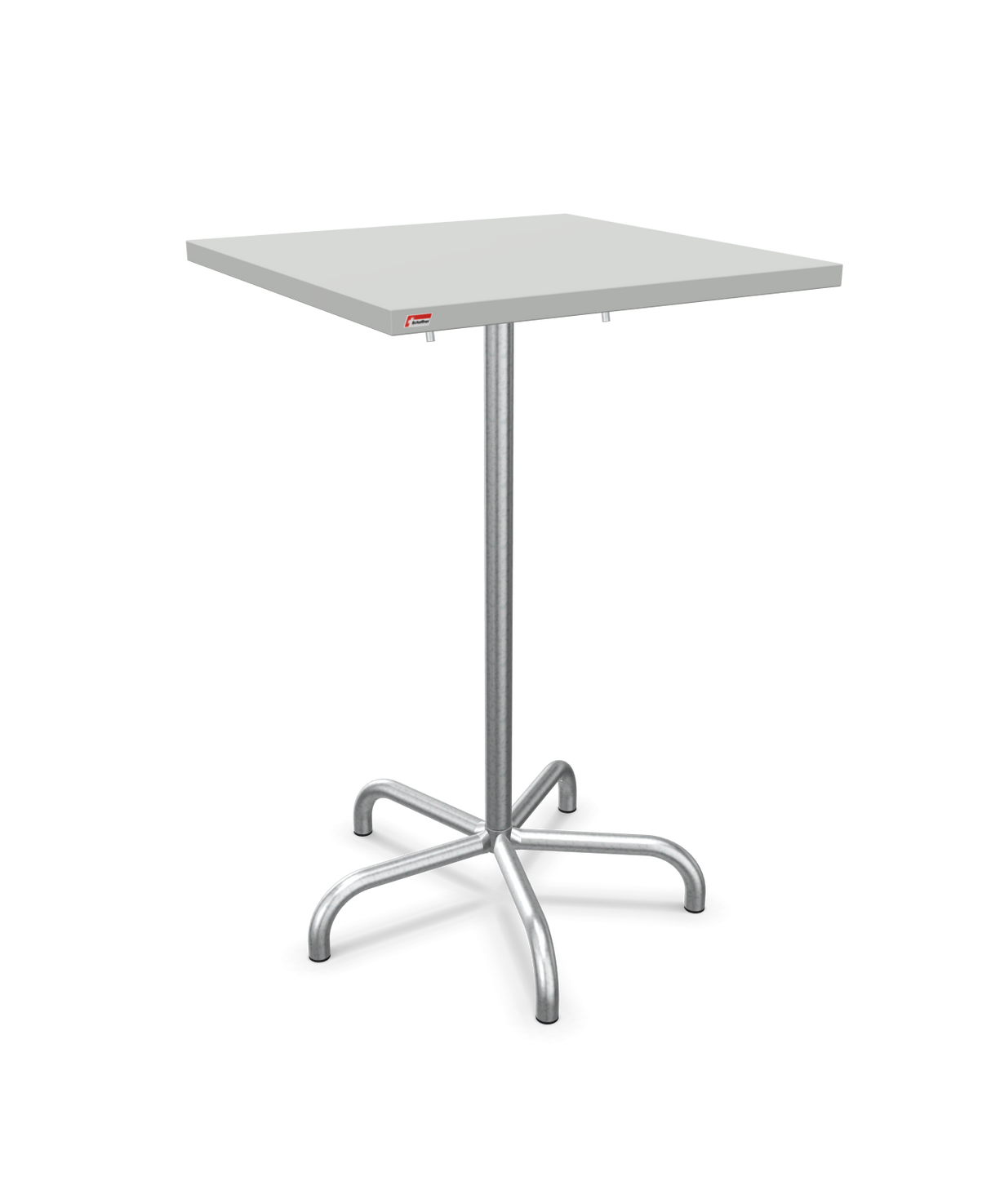 Schaffner Säntis Folding high table 70x70cm h:110cm