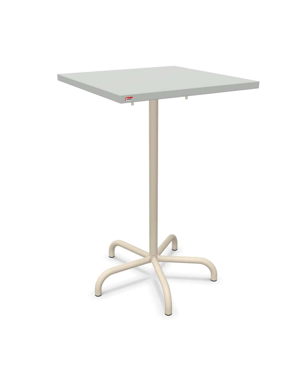 Schaffner Säntis Folding high table 70x70cm h:110cm