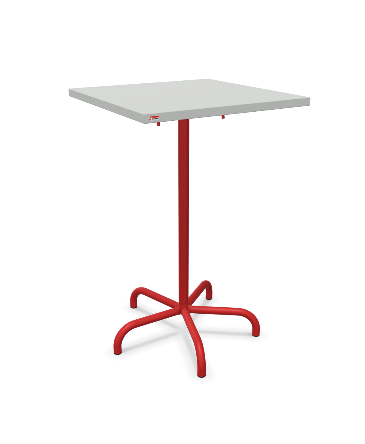Schaffner Säntis Folding high table 70x70cm h:110cm