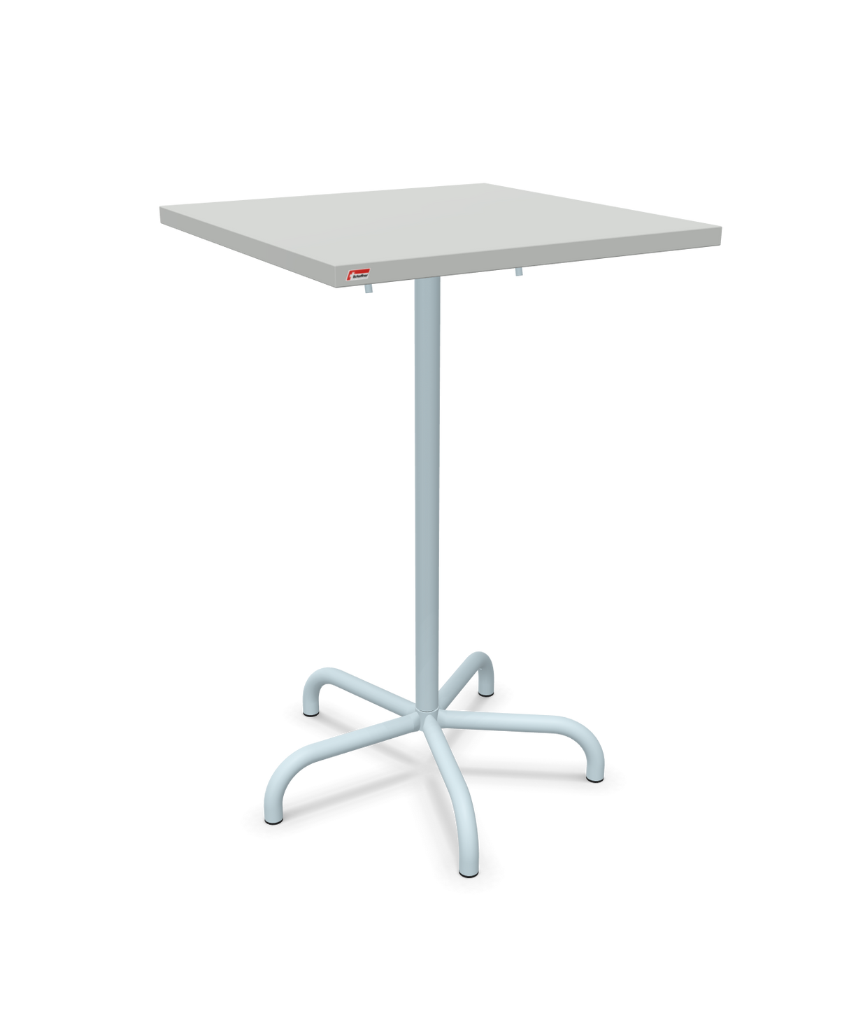 Schaffner Säntis Folding high table 70x70cm h:110cm