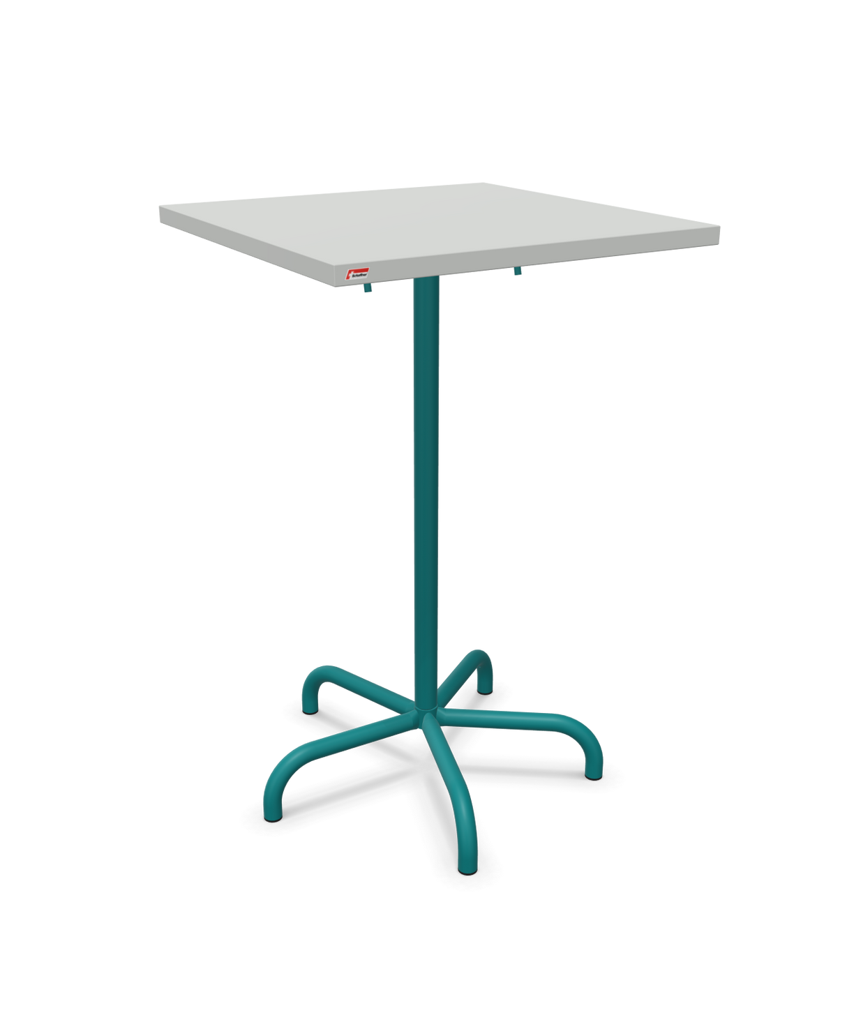 Schaffner Säntis Folding high table 70x70cm h:110cm