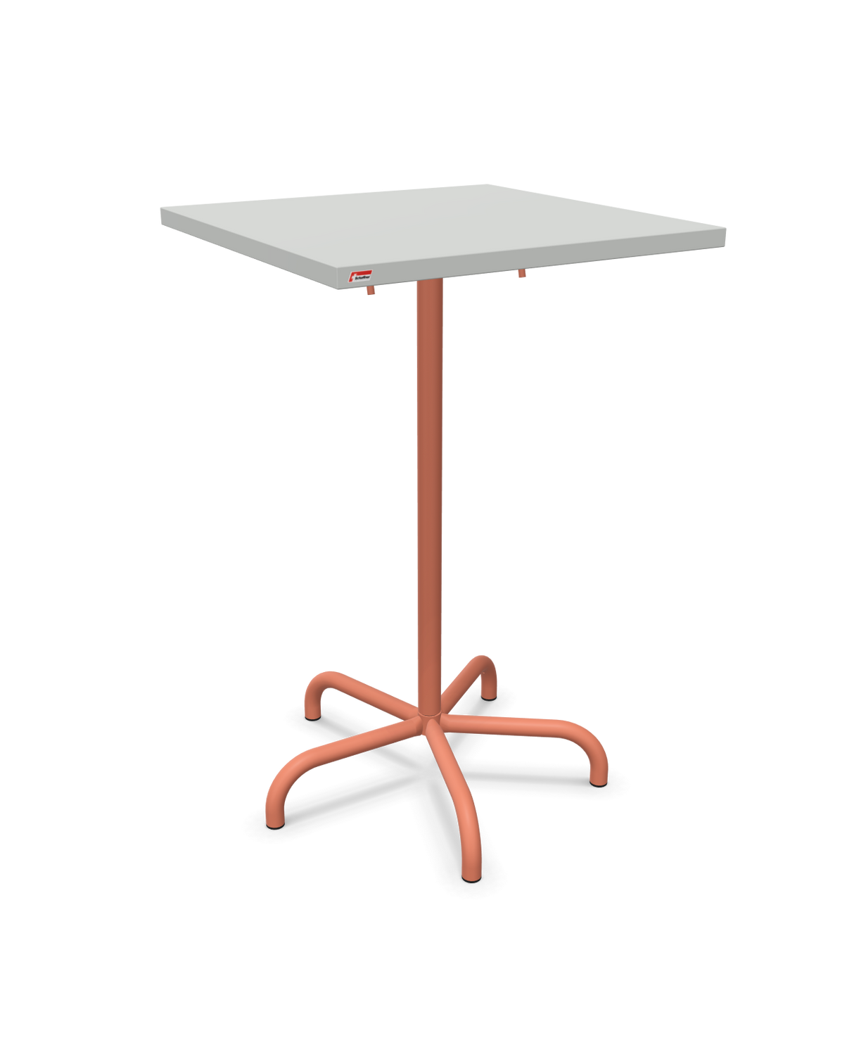 Schaffner Säntis Folding high table 70x70cm h:110cm