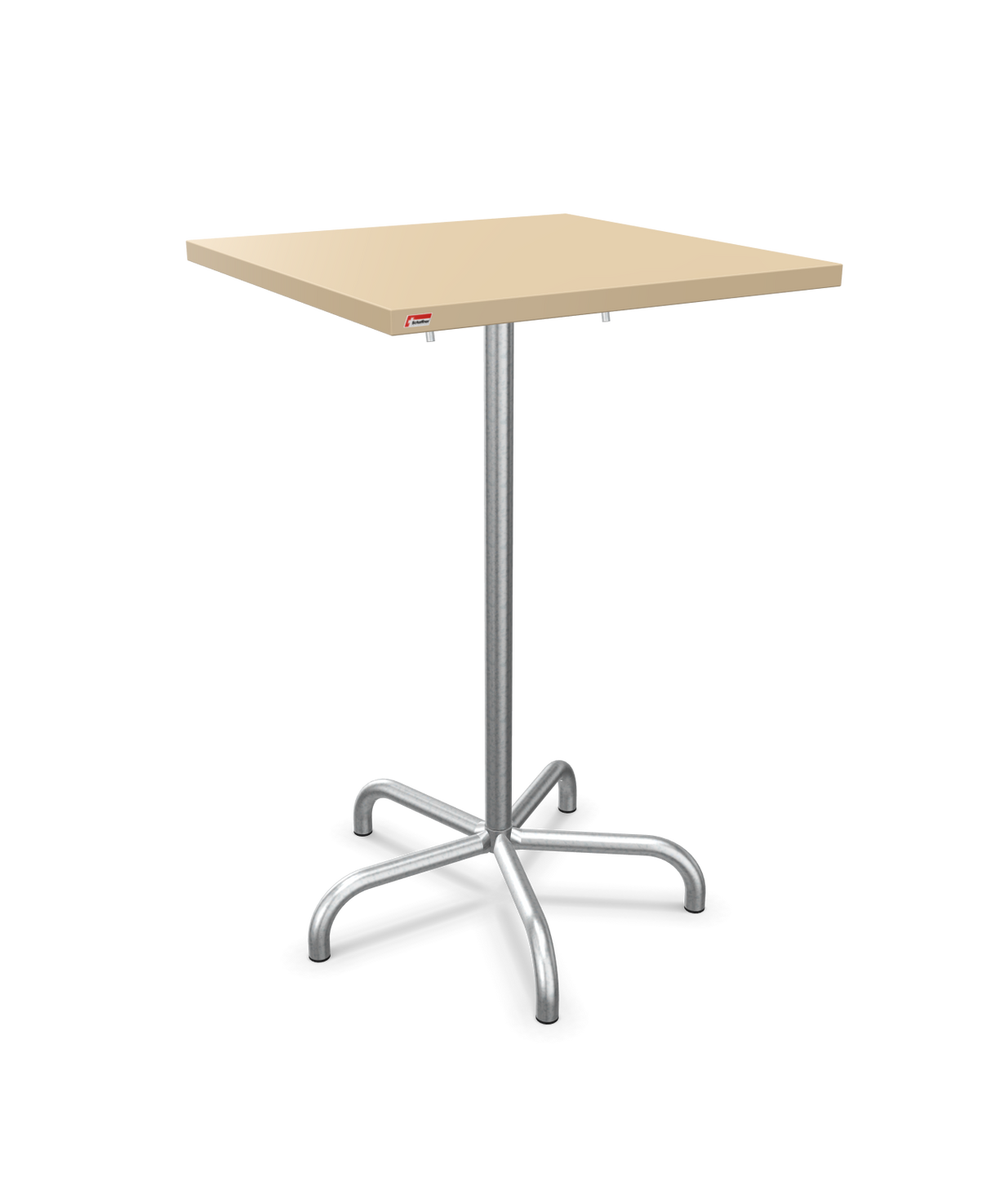 Schaffner Säntis Folding high table 70x70cm h:110cm