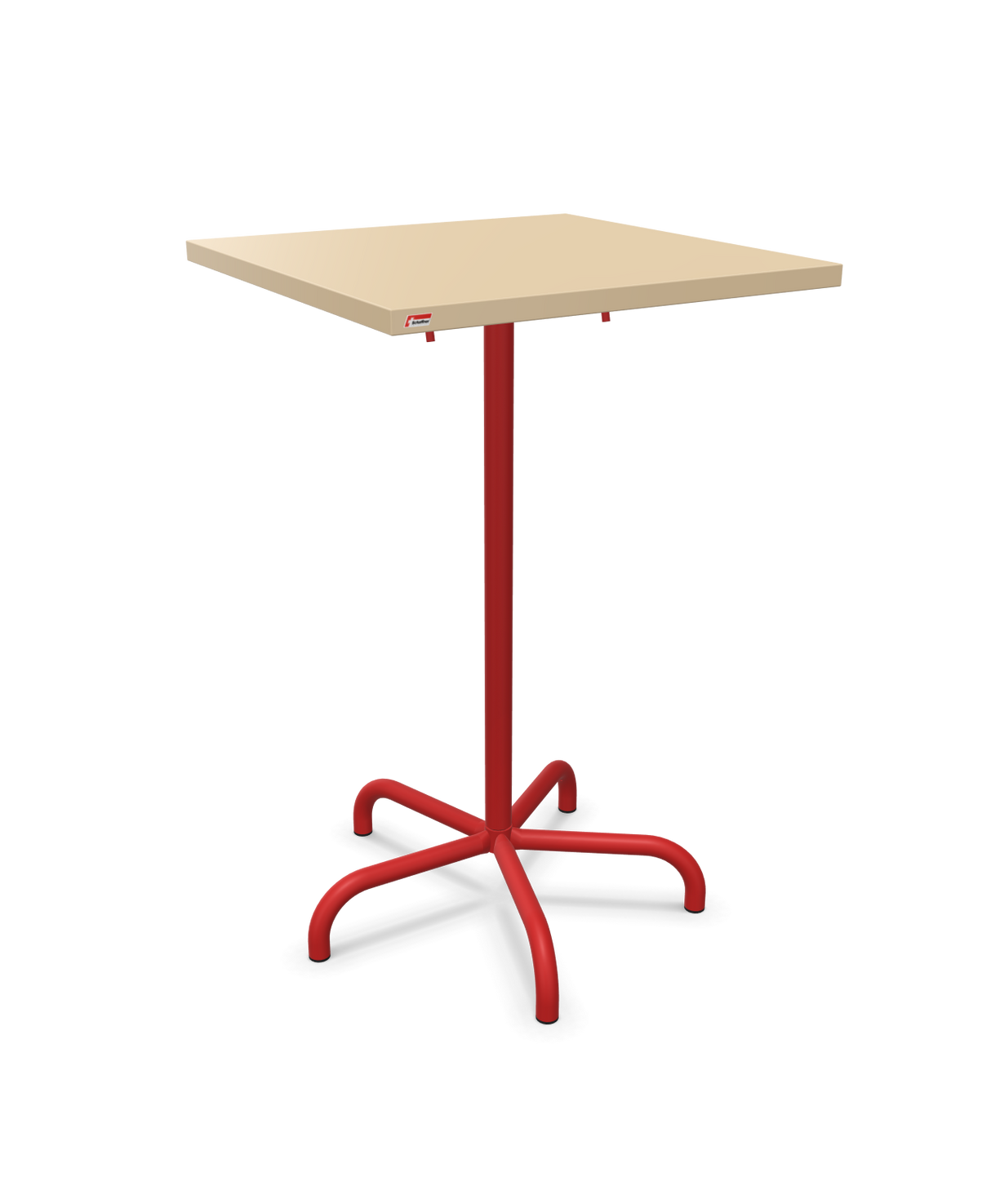 Schaffner Säntis Folding high table 70x70cm h:110cm