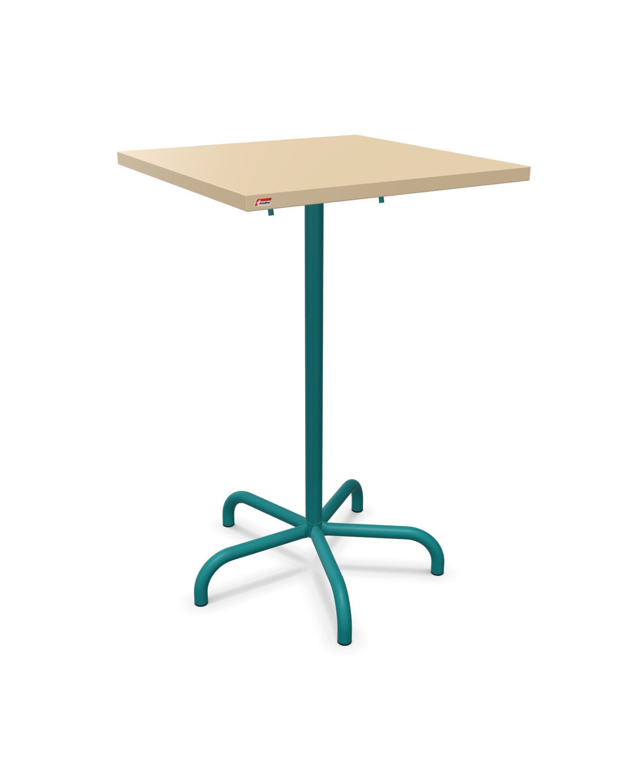 Schaffner Säntis Folding high table 70x70cm h:110cm