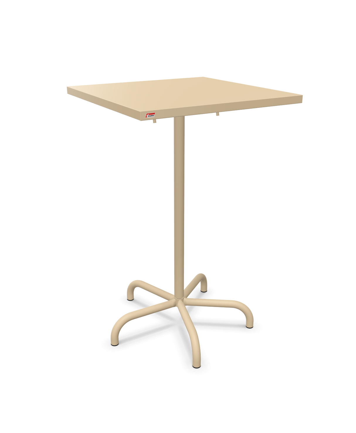 Schaffner Säntis Folding high table 70x70cm h:110cm
