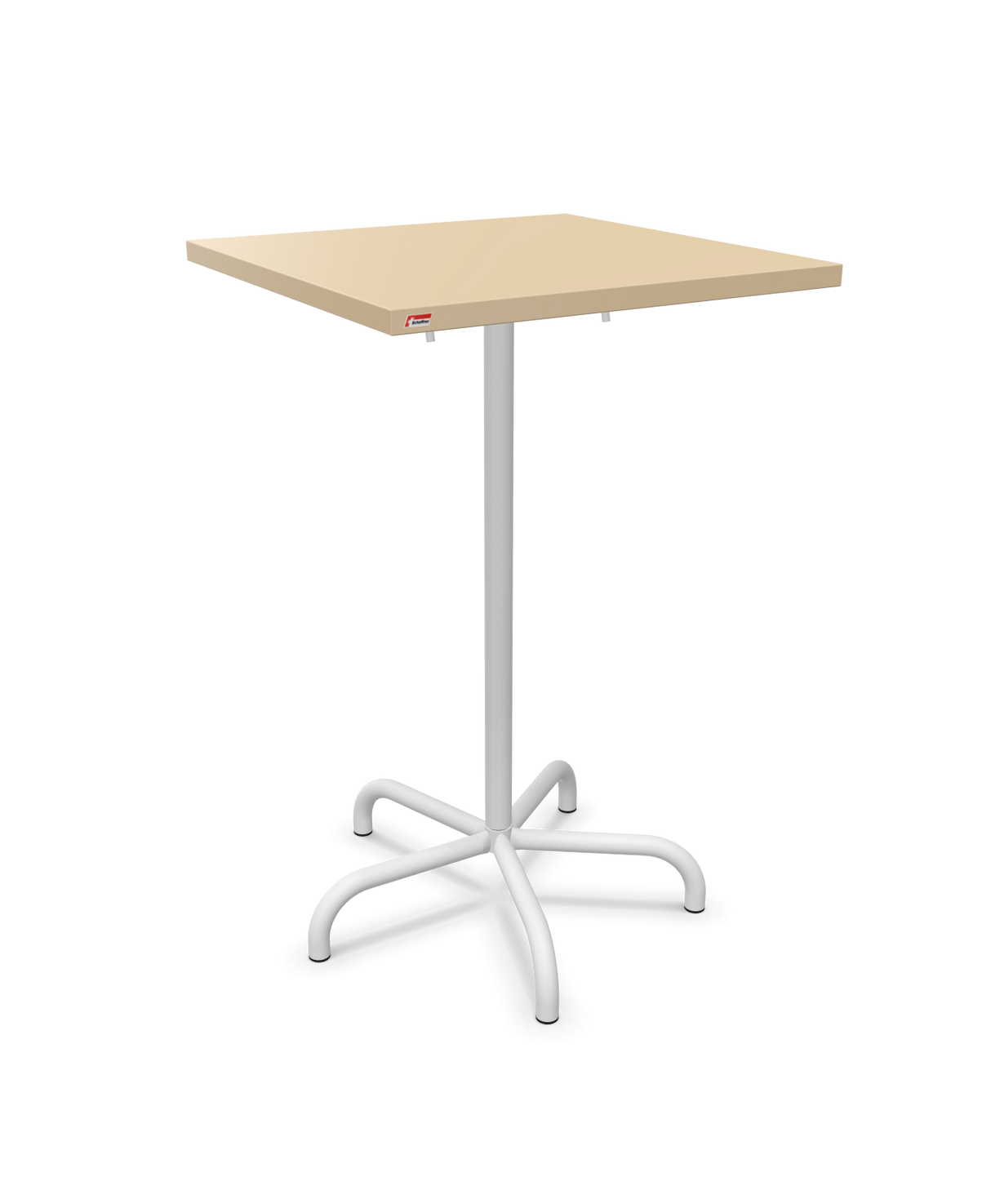 Schaffner Säntis Folding high table 70x70cm h:110cm