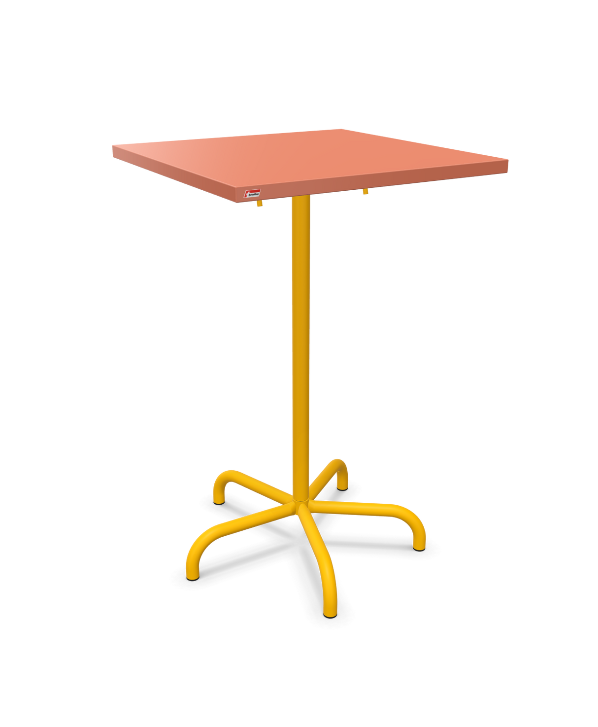 Schaffner Säntis Folding high table 70x70cm h:110cm