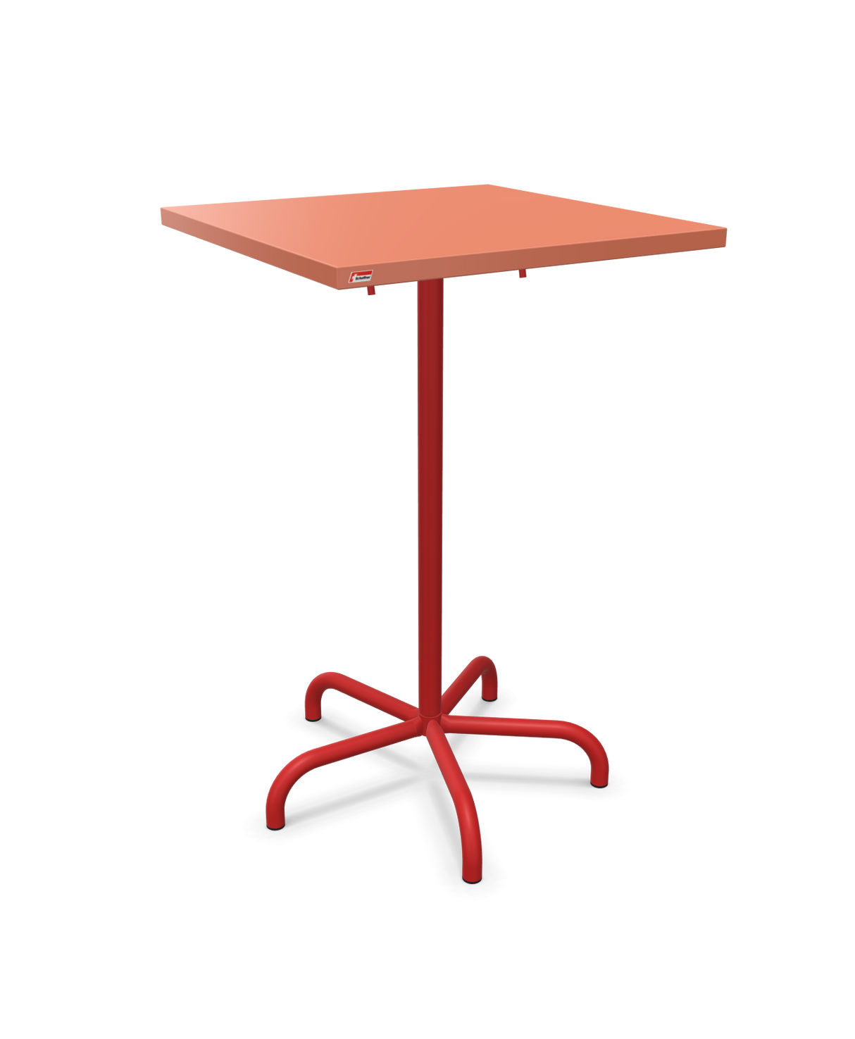 Schaffner Säntis Folding high table 70x70cm h:110cm
