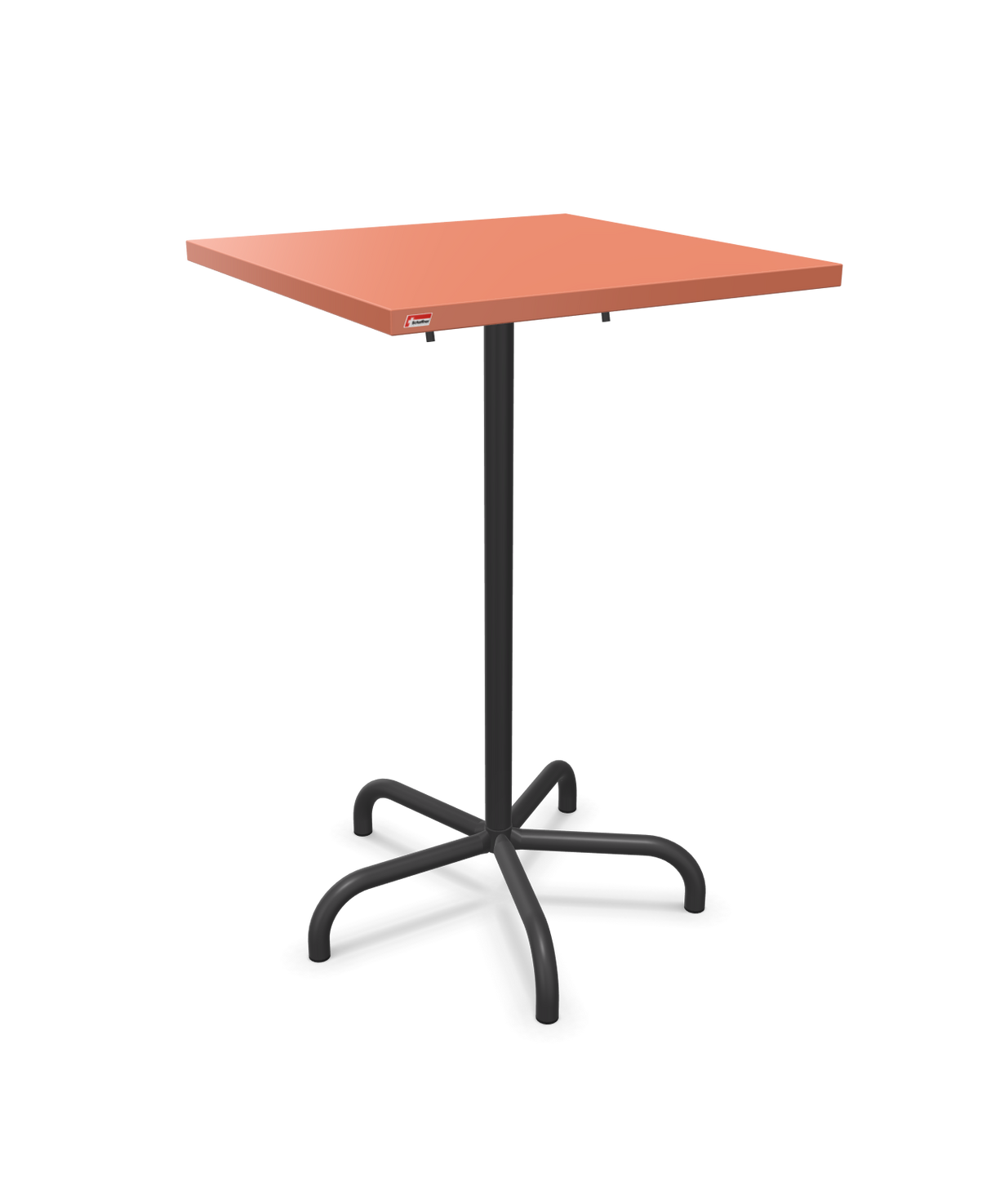 Schaffner Säntis Folding high table 70x70cm h:110cm