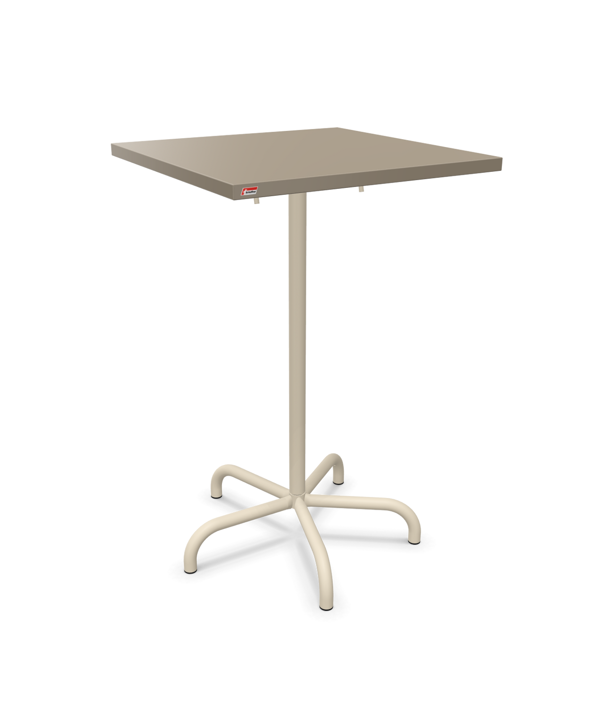 Schaffner Säntis Folding high table 70x70cm h:110cm