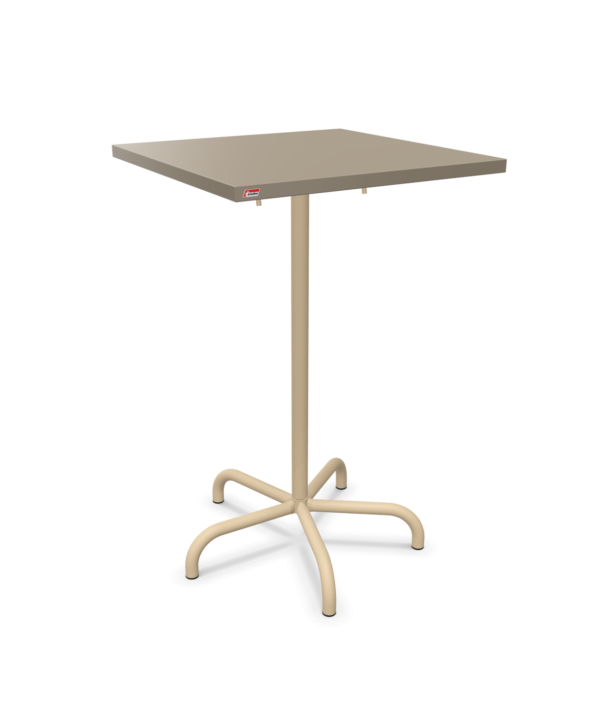Schaffner Säntis Folding high table 70x70cm h:110cm