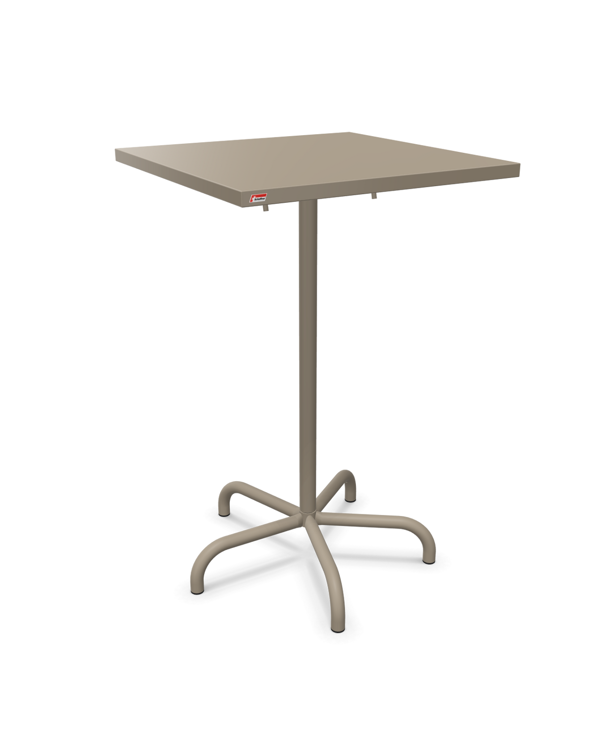 Schaffner Säntis Folding high table 70x70cm h:110cm