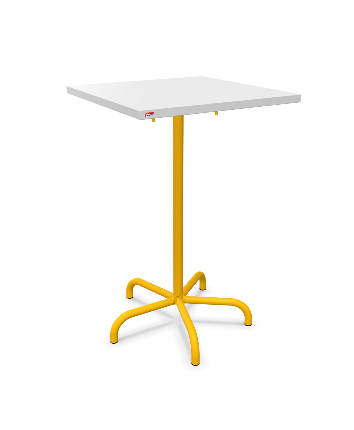 Schaffner Säntis Folding high table 70x70cm h:110cm
