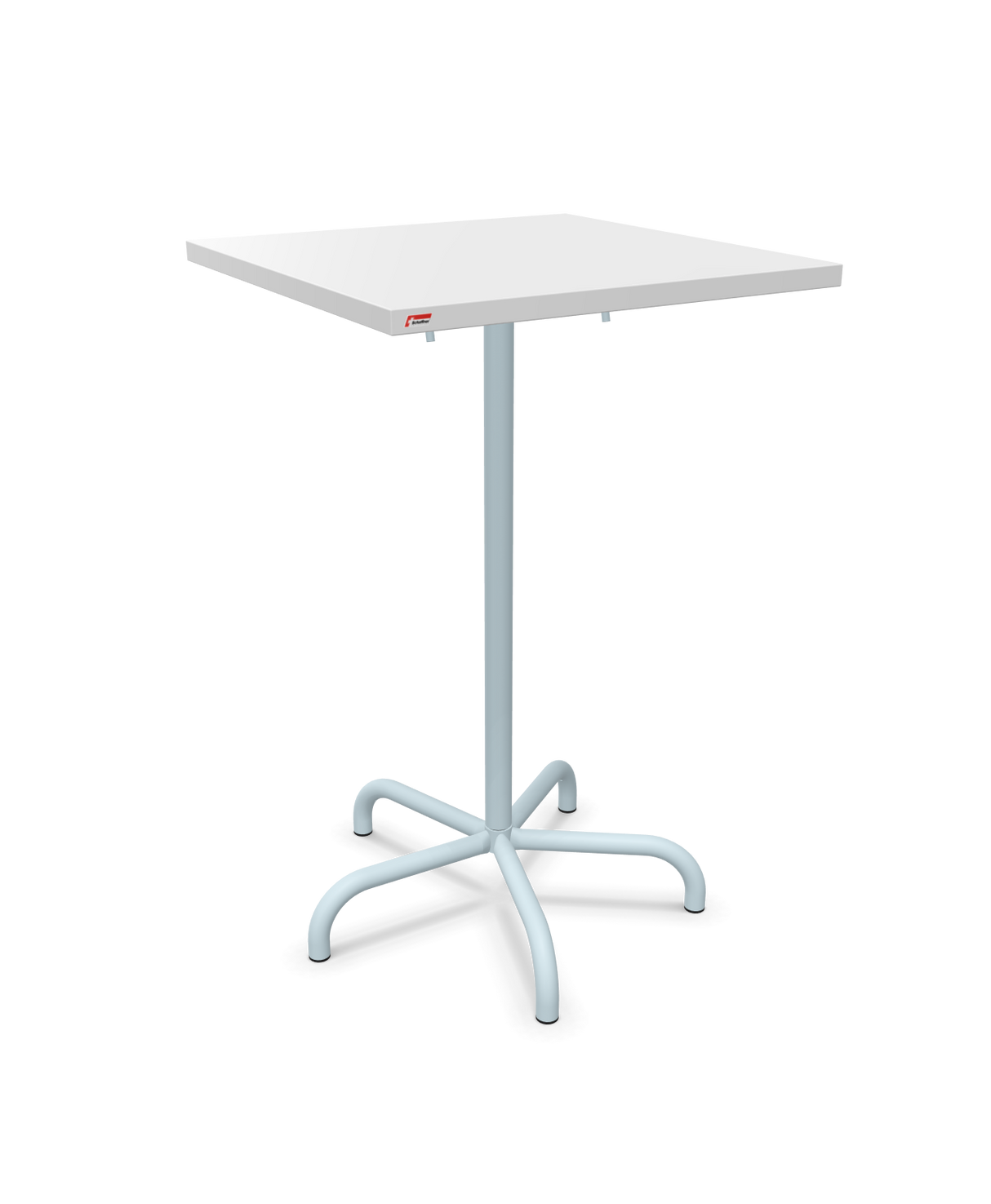 Schaffner Säntis Folding high table 70x70cm h:110cm