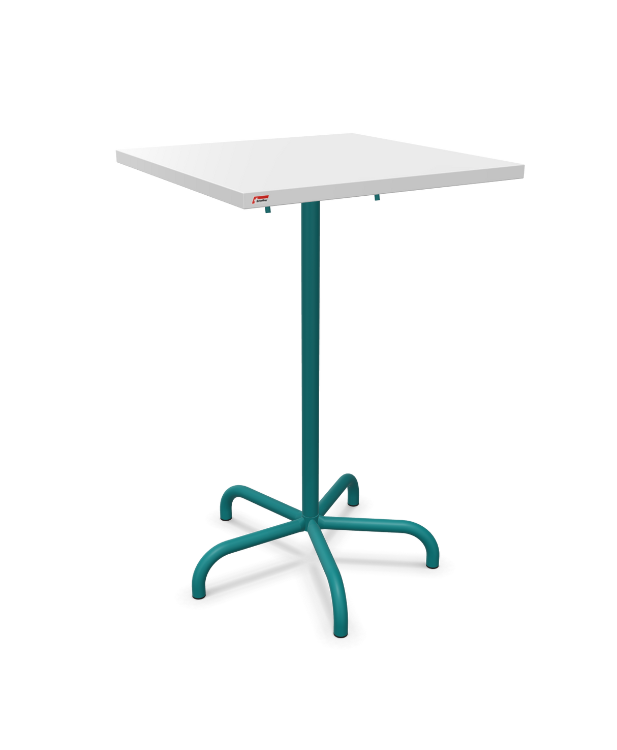 Schaffner Säntis Folding high table 70x70cm h:110cm