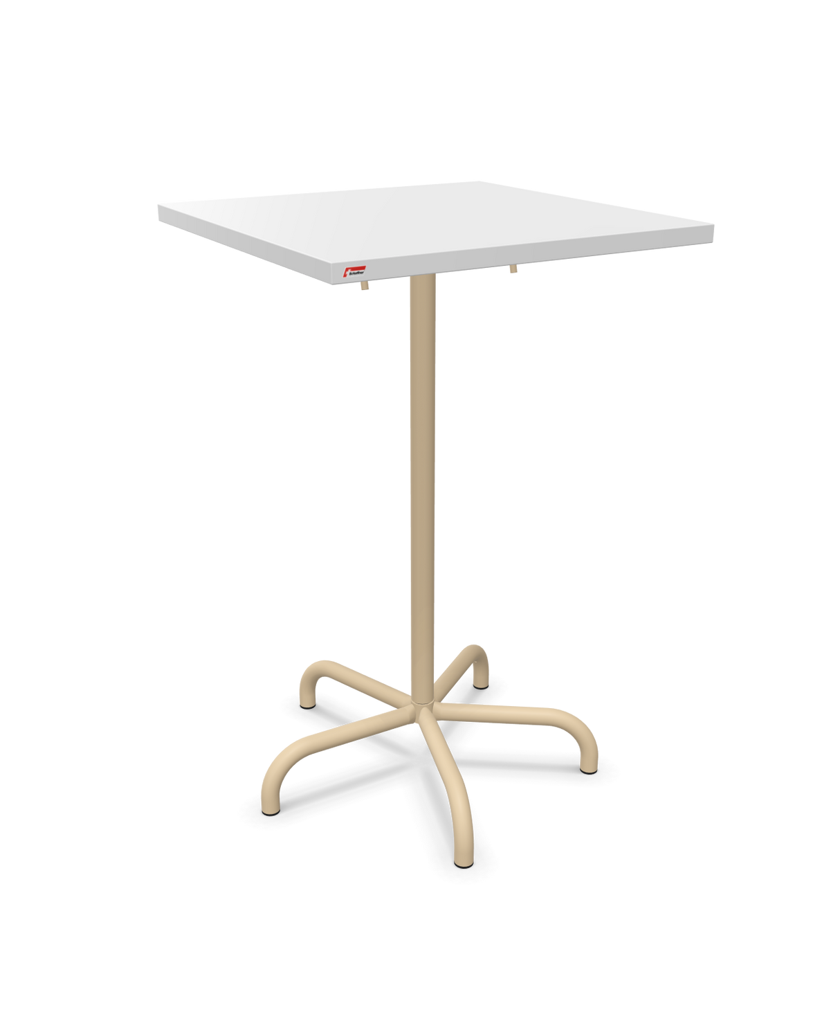 Schaffner Säntis Folding high table 70x70cm h:110cm