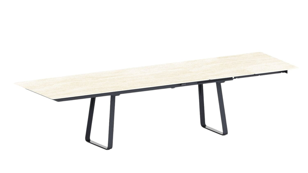SIT Mobilia Atlas Gam Table à rallonge 160-217x95cm avec Plateau céramique