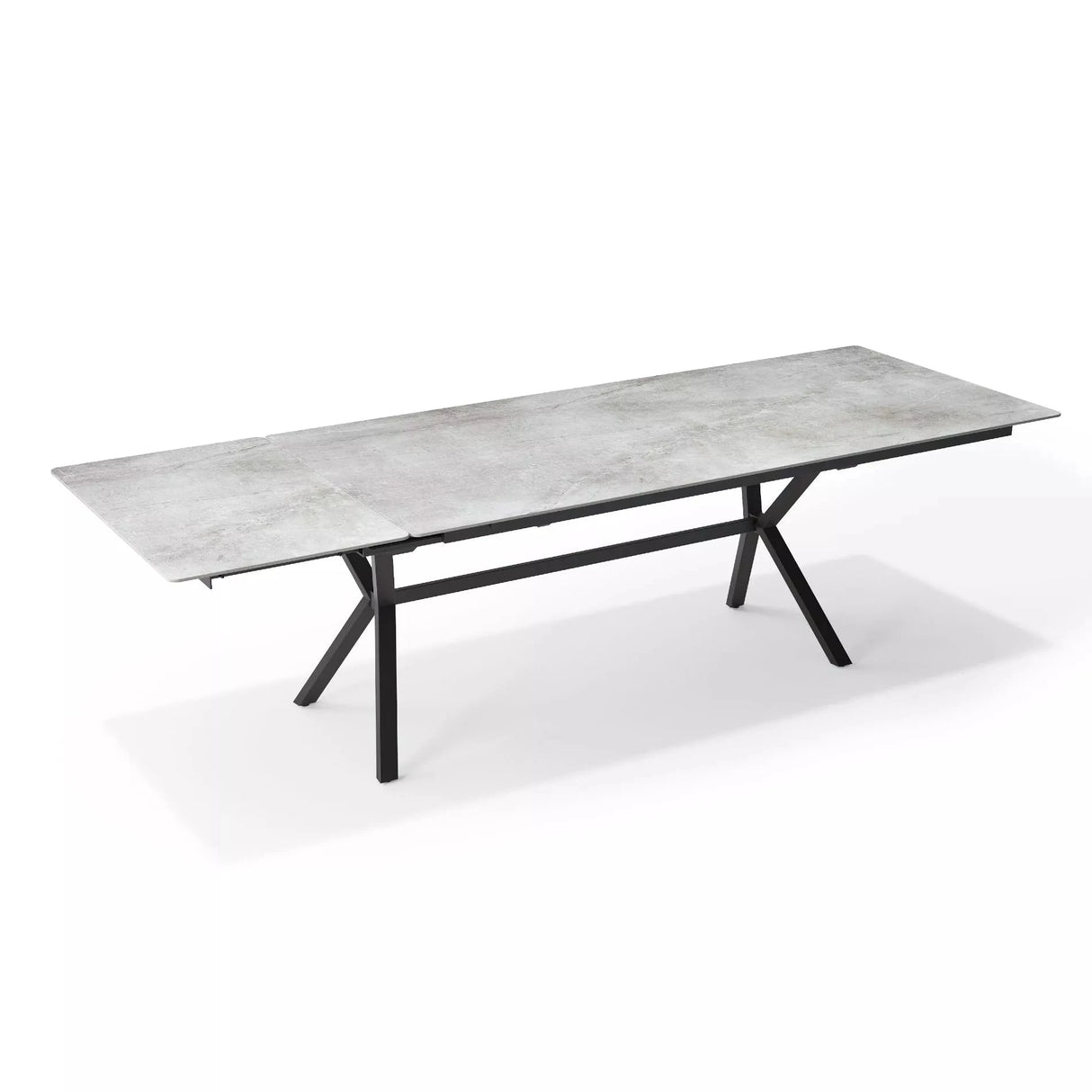 SIT Mobilia Atlas Xim Table à rallonge 210-267x95cm avec Plateau céramique