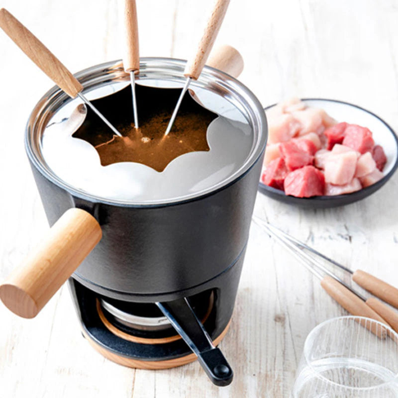Stöckli Titlis Set à fondue Ø16cm pour viande et fromage