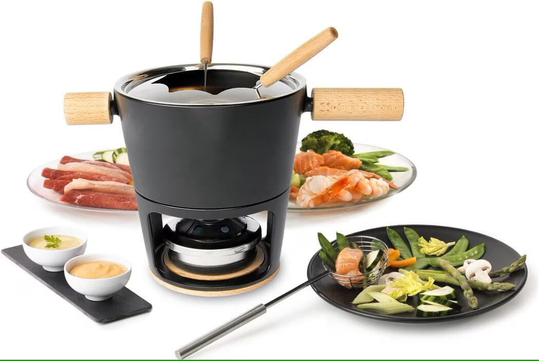 Stöckli Titlis Set à fondue Ø16cm pour viande et fromage
