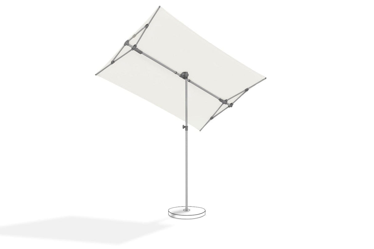 Suncomfort by Glatz Parasol Flex Roof 195x140cm Modèle 2025 Sand white 050