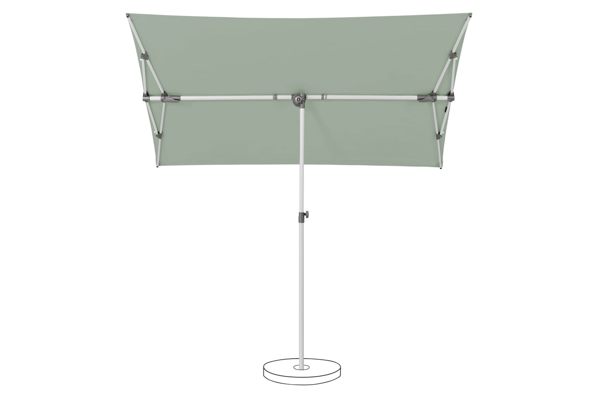 Suncomfort by Glatz Parasol Flex Roof 210x150cm Frost green 023