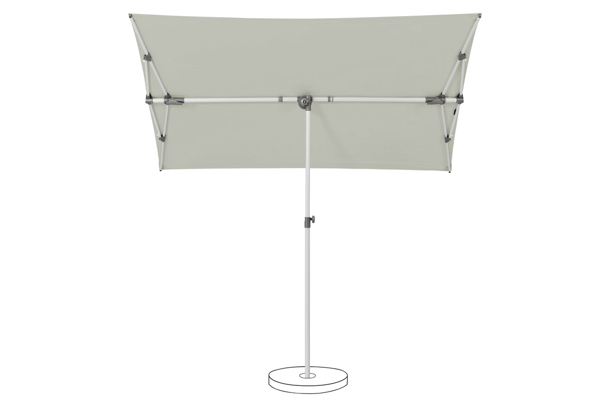 Suncomfort by Glatz Parasol Flex Roof 210x150cm Light grey 013