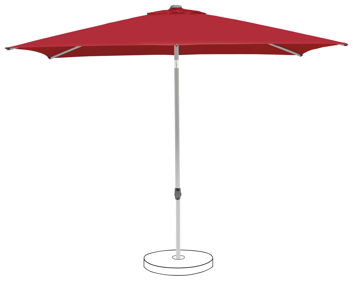 Suncomfort by Glatz Parasol Pop Up 250x200cm Aurora Red 064