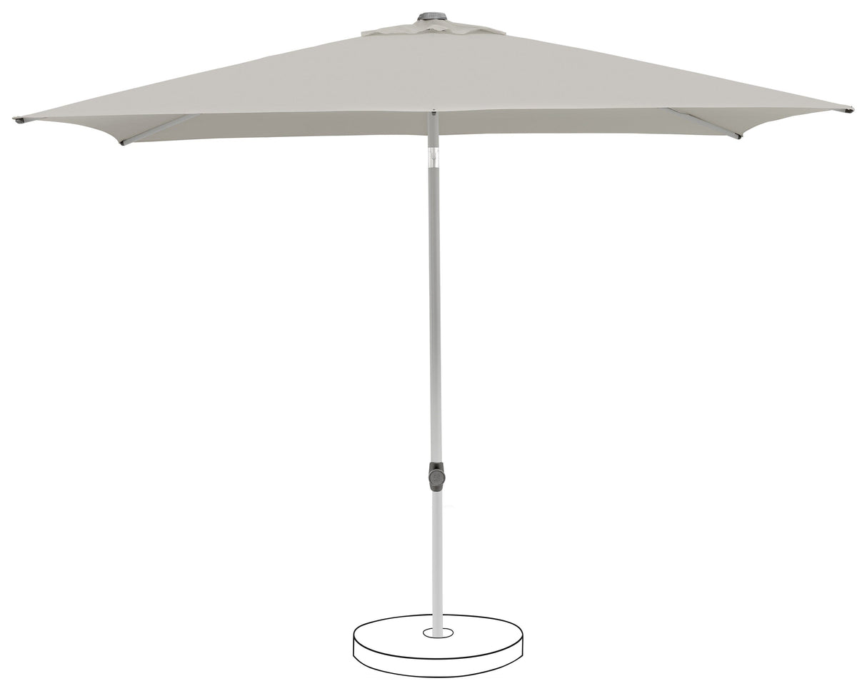 Suncomfort by Glatz Parasol Pop Up 250x200cm Light Grey 013