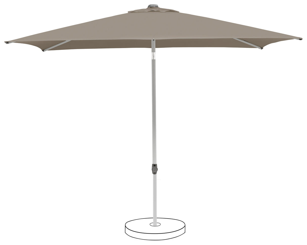 Suncomfort by Glatz Parasol Pop Up 250x200cm Light Taupe 053
