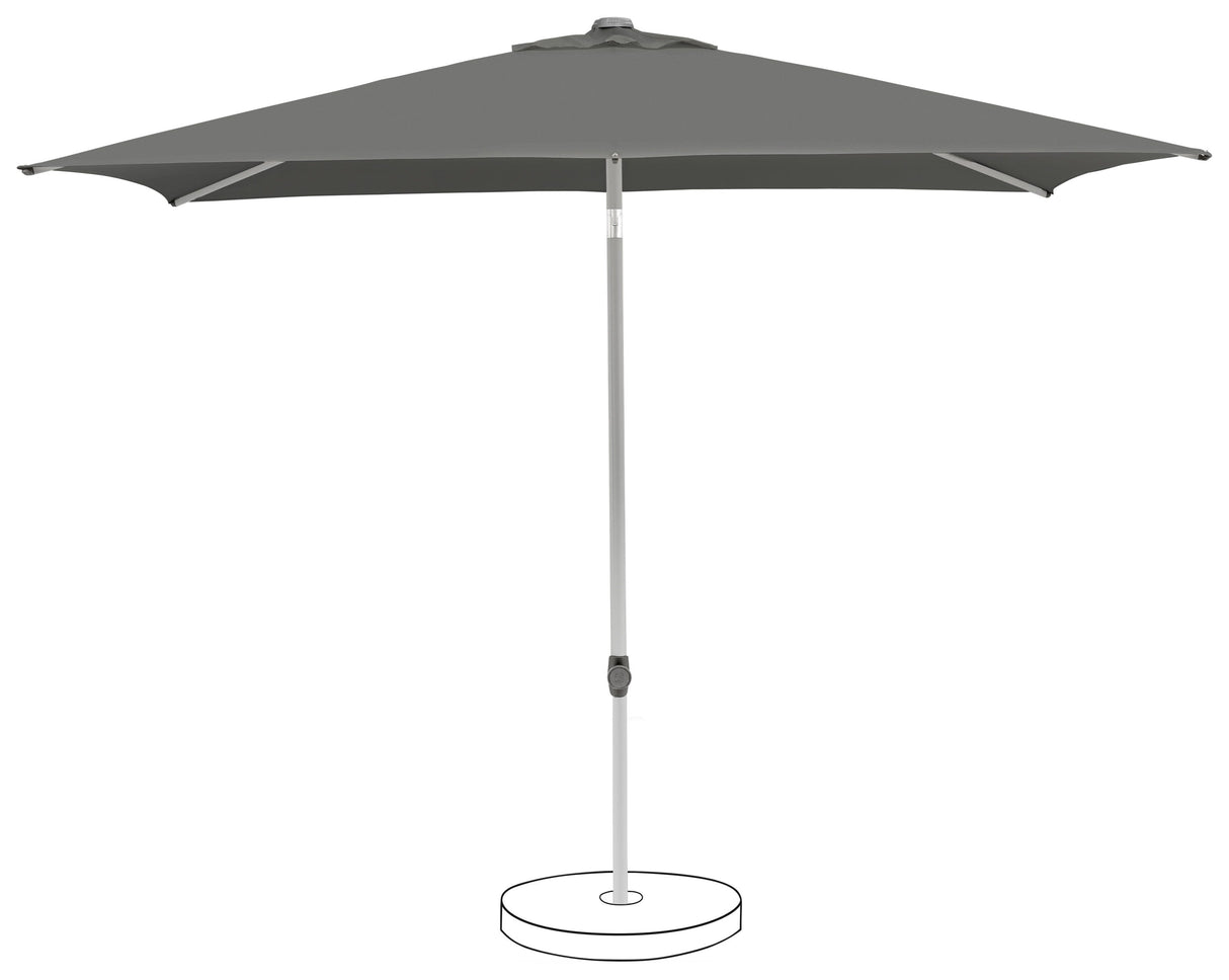 Suncomfort by Glatz Parasol Pop Up 250x200cm Stone Grey 057