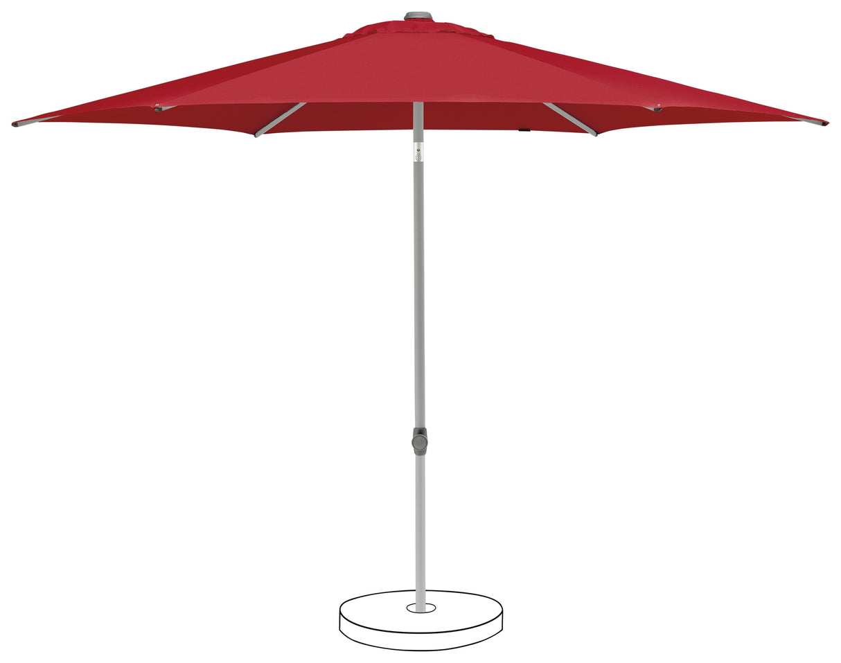 Suncomfort by Glatz Parasol Pop Up Ø250cm Aurora Red 064