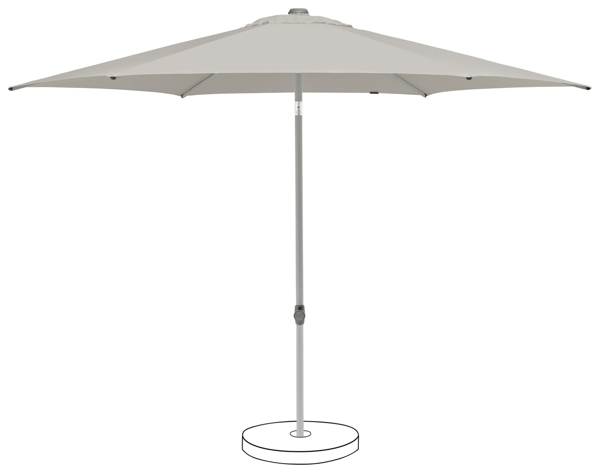 Suncomfort by Glatz Parasol Pop Up Ø250cm Light Grey 013
