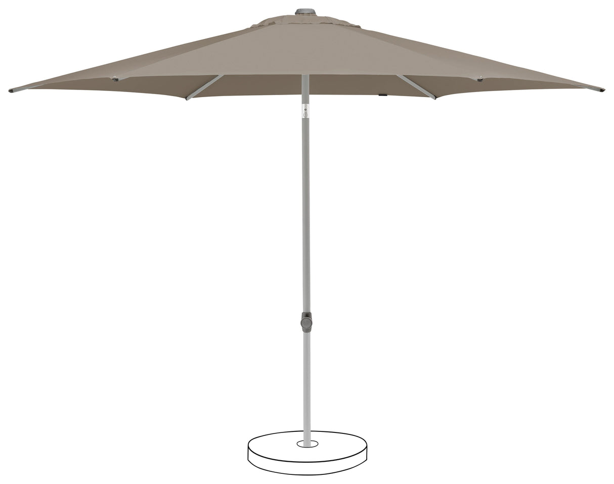Suncomfort by Glatz Parasol Pop Up Ø250cm Light Taupe 053