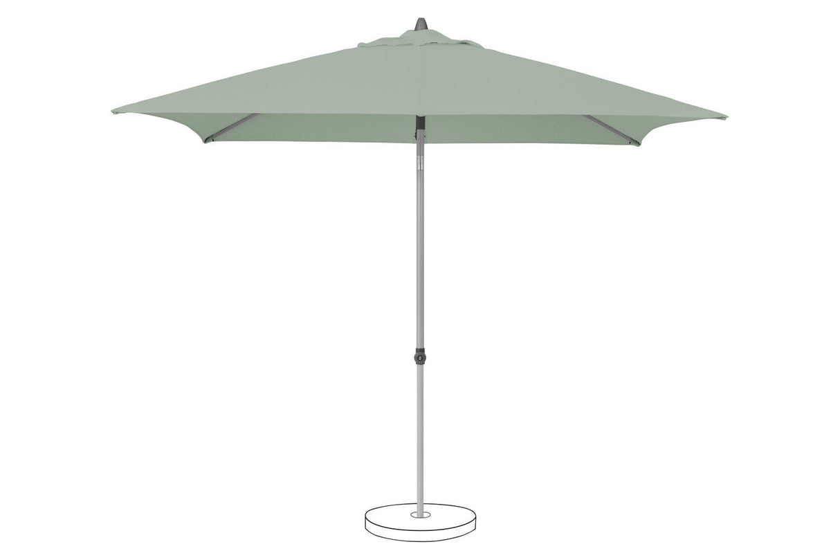 Suncomfort by Glatz Parasol Push Up 210x150cm Frost green 023