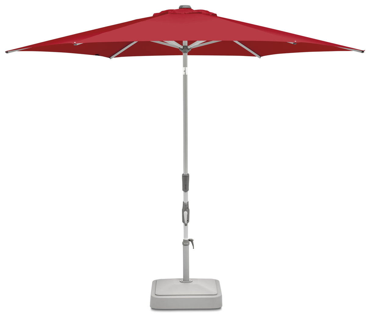 Suncomfort by Glatz Parasol Slide Ø250cm Aurora red 064