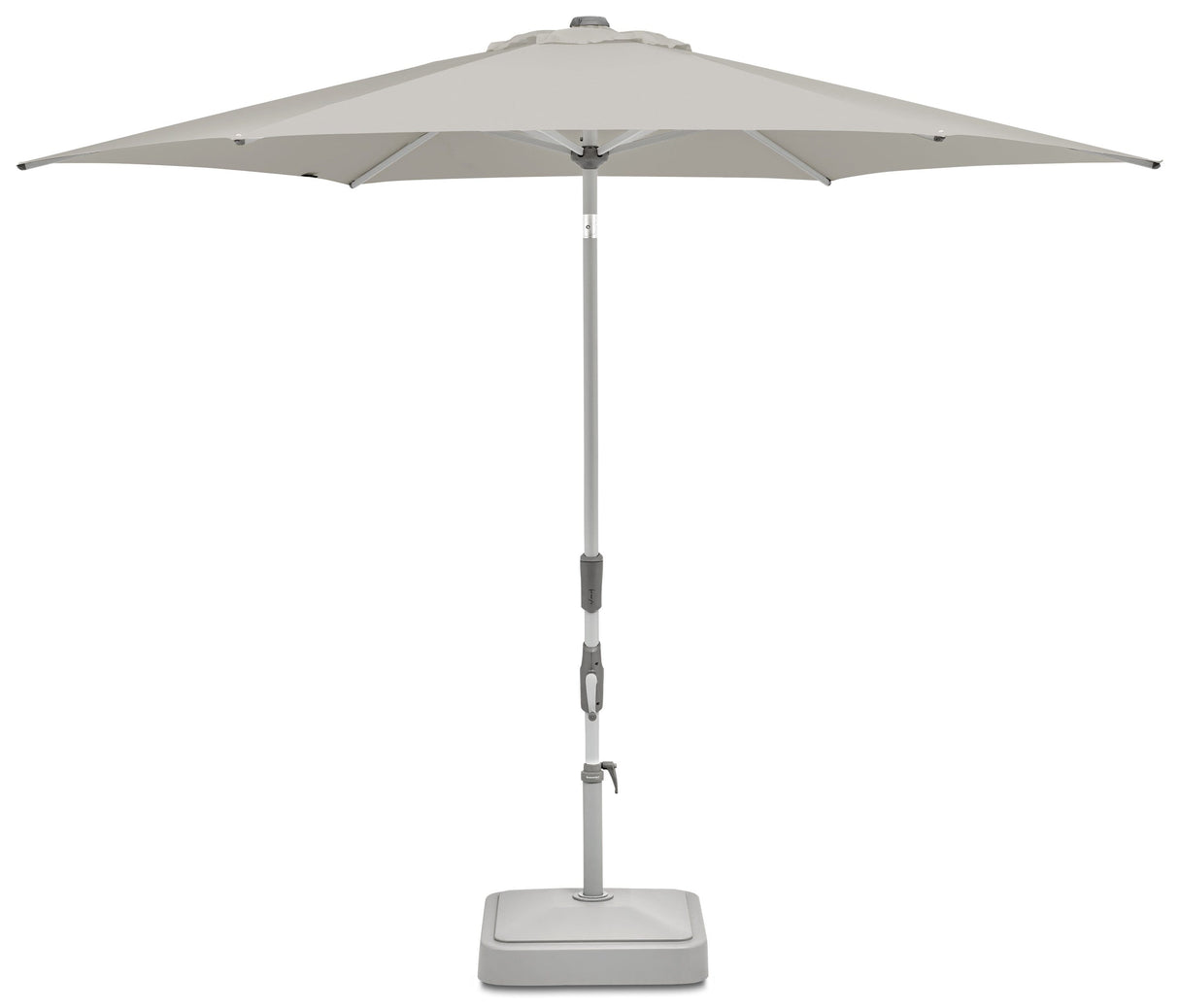 Suncomfort by Glatz Parasol Slide Ø250cm Light Grey 013