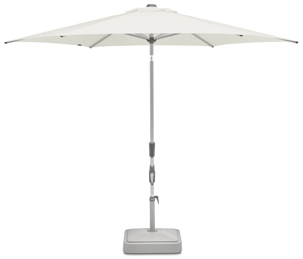 Suncomfort by Glatz Parasol Slide Ø250cm Sand White 050